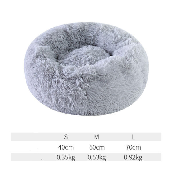 SE-PB001 pet doughnut plush bed (7)