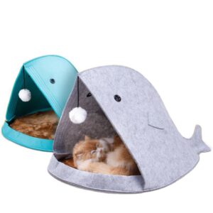 SE PB074 WHALE SHAPED SMALL PET BED (1)
