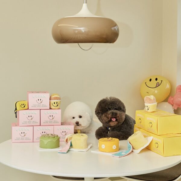 SE PT024 Smile Cake Shape Dog Sniffed Toy (6)