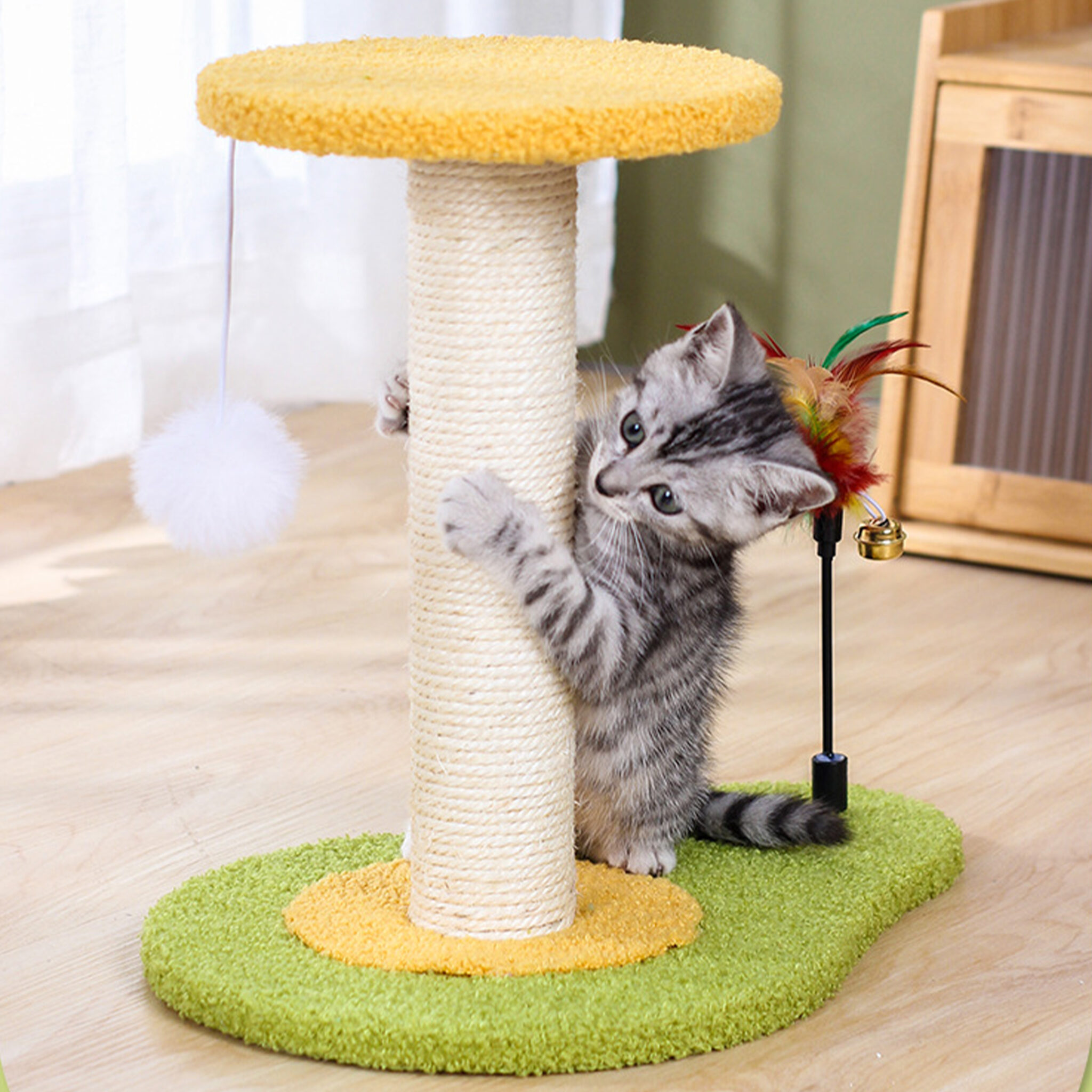 SEPCT0105 cat tree scratcher Shine•E Pet