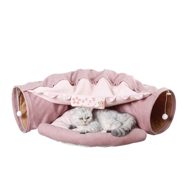 SE PB120 Two In One Cat Nest Cat Tunnel (1)