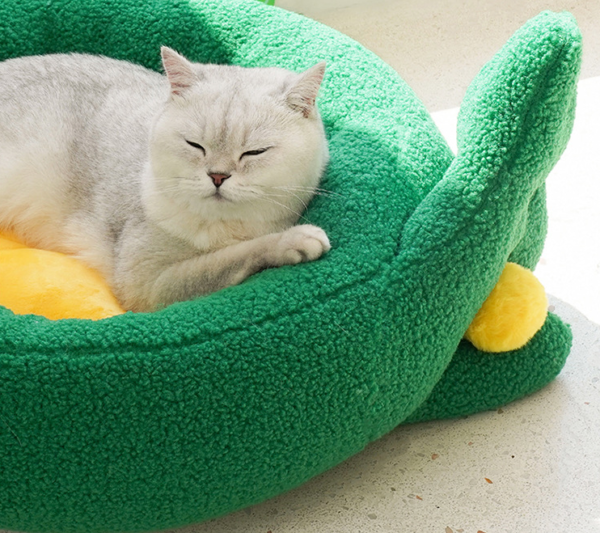 SE PB136 Gesture Shape Winter Warm Cat Bed (6)