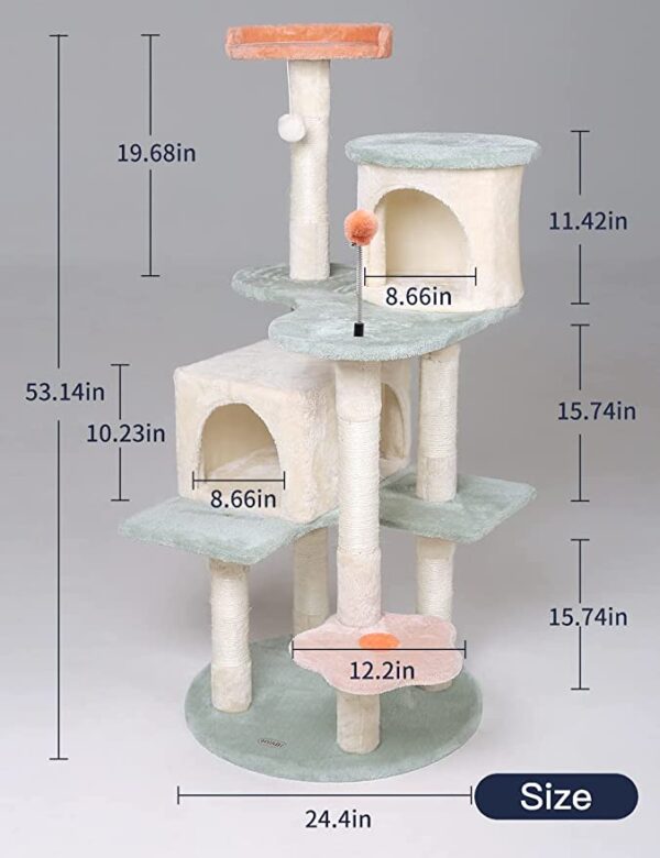 SE PCT160 Flower Cat Tree (6)