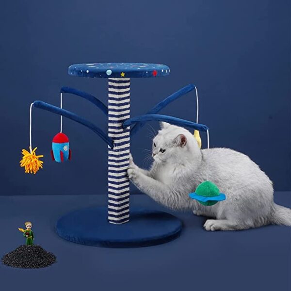 SE PCT165 Starry Cat Scratching Post (4)