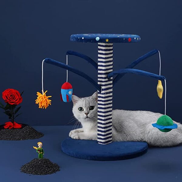 SE PCT165 Starry Cat Scratching Post (6)