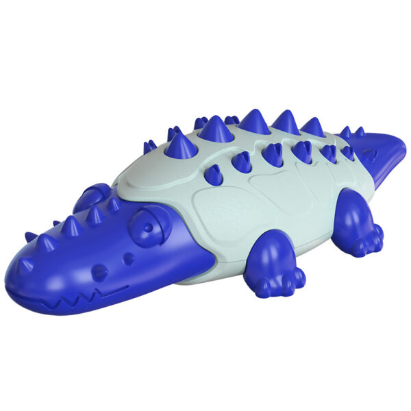 SE PT116 Crocodile Shape Dog Leaky Food Toy (7)