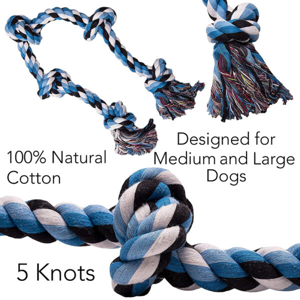 SE-PT151 Cotton Dog Rope Toy 5