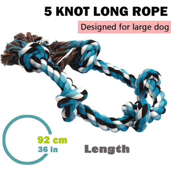SE-PT151 Cotton Dog Rope Toy 6