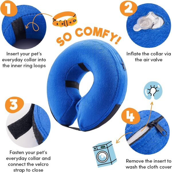 SE PC030 Inflatable Pet Collar (3)