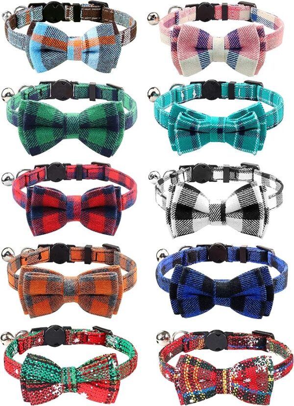 SE PC031 Cat Collar With Cute Bow Tie (3)