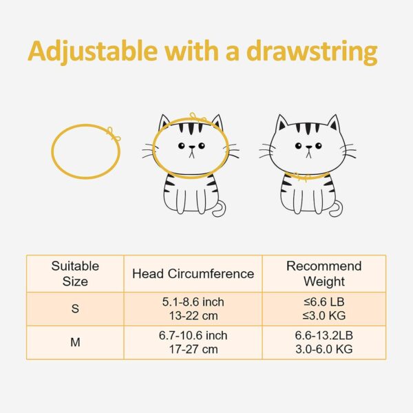 SE PC032 Adjustable Cat Cone Collar (2)