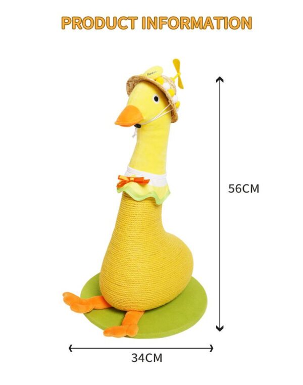 SE PCT248 Duck Shaped Cat Scratching Post (4)