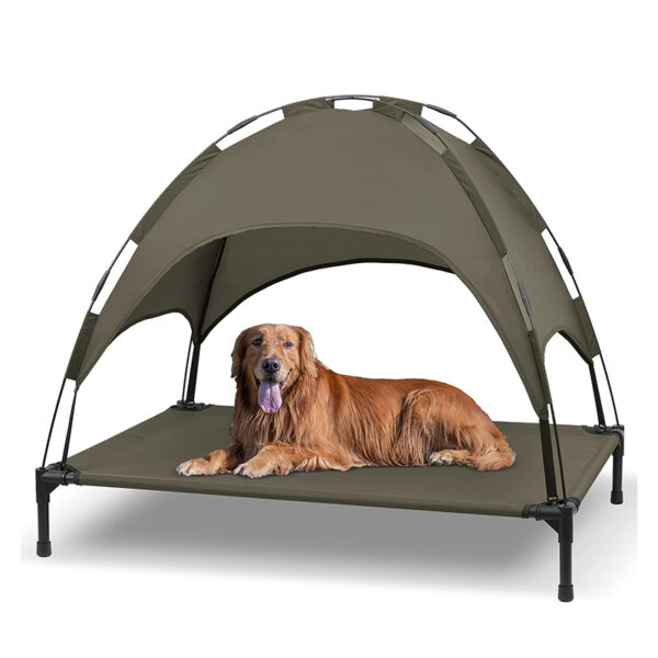 SE-PB163 Elevated Dog Bed with Canopy 1