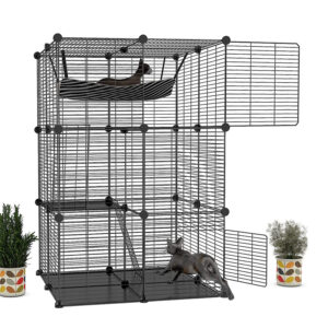 SE-PC048 DIY Indoor Cat Playpen 6