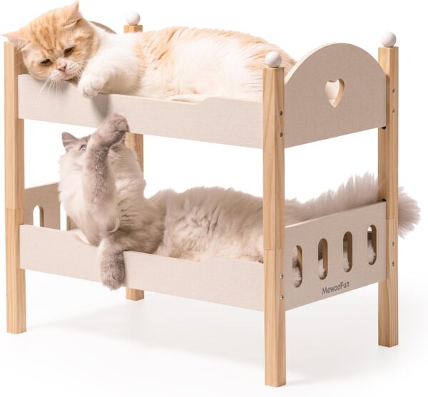 SE PB205 Wooden Double Pet Bed (1)