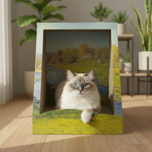 Pişik cızma taxtası yuvası